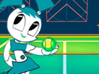 Teenage Robot Techno Tennis